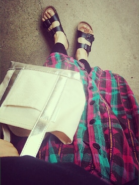 「厚底」｜ciycoさん（レディース・168cm）の夏コーディネート