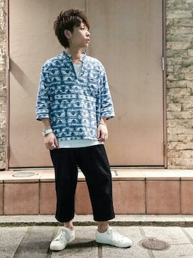 「グランドグローバル」｜GRAND GLOBAL吉祥寺店さん（メンズ・164cm）の夏コーディネート