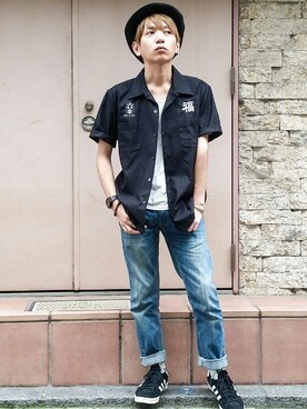 「グランドグローバル」｜GRAND GLOBAL吉祥寺店さん（メンズ・163cm）の夏コーディネート