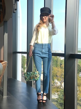 Yukaさん(レディース・158cm)の春コーディネート