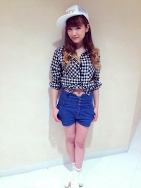 Yukaさん（レディース・158cm）の春コーディネート