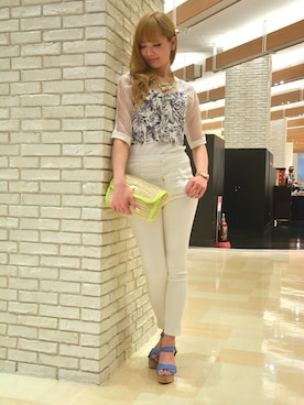 Yukaさん（レディース・158cm）の春コーディネート