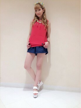 Yukaさん(レディース・158cm)の春コーディネート