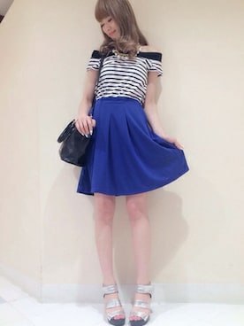 Yukaさん（レディース・158cm）の夏コーディネート