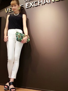 Yukaさん（レディース・158cm）の夏コーディネート