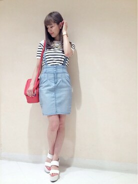 Yukaさん（レディース・158cm）の夏コーディネート