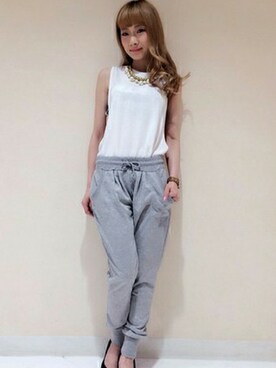 Yukaさん（レディース・158cm）の夏コーディネート