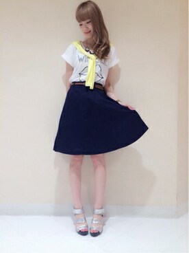 Yukaさん（レディース・158cm）の夏コーディネート