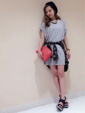 Yukaさん（レディース・158cm）の夏コーディネート