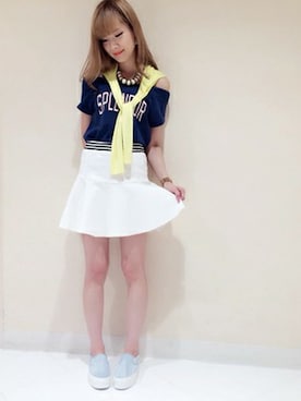 Yukaさん（レディース・158cm）の夏コーディネート