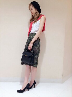 Yukaさん（レディース・158cm）の夏コーディネート