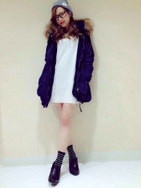 Yukaさん(レディース・158cm)の秋コーディネート