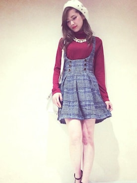 Yukaさん（レディース・158cm）の秋コーディネート