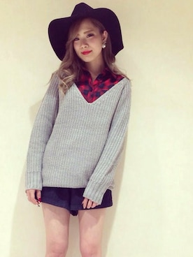 Yukaさん（レディース・158cm）の冬コーディネート