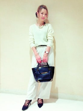 「ポシェット」｜Yukaさん（レディース・158cm）の冬コーディネート