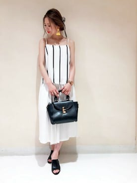 Yukaさん(レディース・158cm)の夏コーディネート