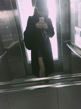 「LOVFEE（ラッフィ）のアイテム（帽子）」を使った、Pei Xuan XUさん（レディース・157cm）の冬コーディネート