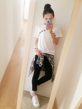 k(ani)さん（レディース・161cm）の夏コーディネート