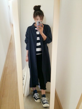 k(ani)さん（レディース・161cm）の春コーディネート