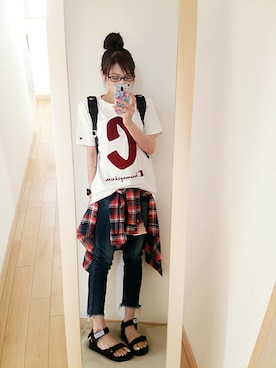 k(ani)さん(レディース・161cm)の夏コーディネート