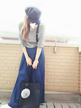 k(ani)さん（レディース・161cm）の秋コーディネート