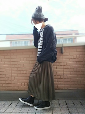 k(ani)さん（レディース・161cm）の秋コーディネート