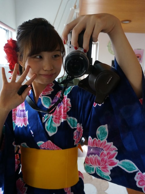 りいちゃん 着物 浴衣を使ったコーディネート Wear