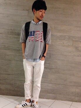 Yusukeさん（メンズ・173cm）の夏コーディネート