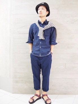 Yusukeさん(メンズ・173cm)の夏コーディネート