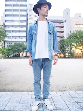 Yusukeさん（メンズ・173cm）の夏コーディネート