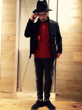 Yusukeさん（メンズ・173cm）の冬コーディネート