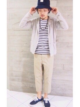 Yusukeさん（メンズ・173cm）の春コーディネート