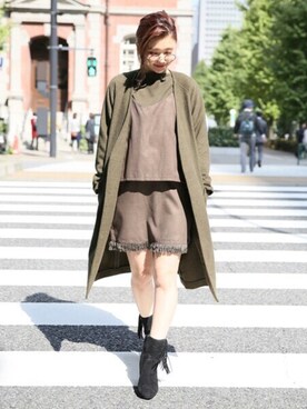 KOZUEさん(レディース・160cm)の秋コーディネート