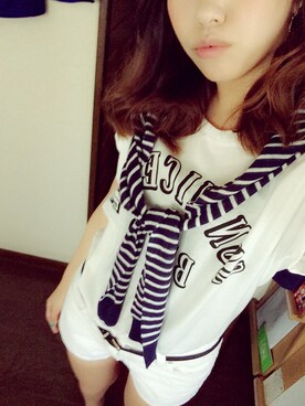 misakiさん（レディース・158cm）の夏コーディネート