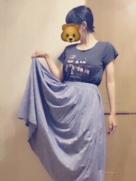 「Dip Drops（Dip Drops）のアイテム」を使った、新藤さん（レディース・167cm）の秋コーディネート