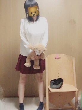 「Dip Drops（Dip Drops）のアイテム」を使った、新藤さん（レディース・167cm）の秋コーディネート