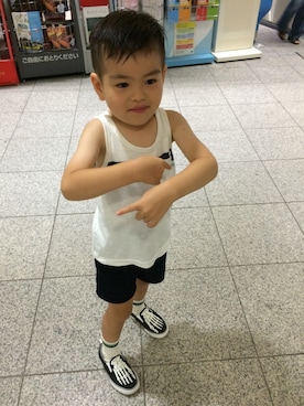 しゃちょうさん(キッズ・110cm)の夏コーディネート