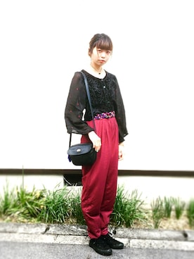 菊谷萌さんのコーディネート