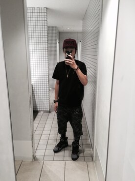 「Dope Couture（ドープクチュール）のアイテム」を使った、Ryuhei さん（メンズ・166cm）の夏コーディネート