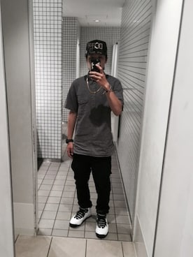 「Dope Couture（ドープクチュール）のアイテム」を使った、Ryuhei さん（メンズ・168cm）の夏コーディネート