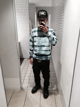 「Dope Couture（ドープクチュール）のアイテム」を使った、Ryuhei さん（メンズ・166cm）の秋コーディネート