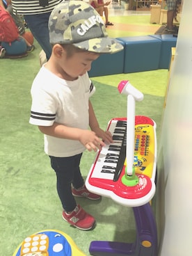 coco⁂さん（キッズ・90cm）の夏コーディネート