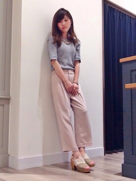 「ボリュームヒール」｜WA ORientalTRaffic レイクタウン店さん（レディース・164cm）の春コーディネート
