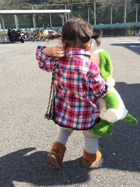 あや♡さん（キッズ・80cm）の冬コーディネート