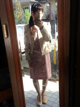 Anecan 5月号掲載 タイプライターワンピースを使った人気ファッションコーディネート Wear