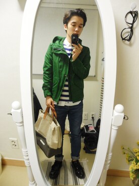 緑ジャケット の人気ファッションコーディネート 季節 3月 5月 Wear