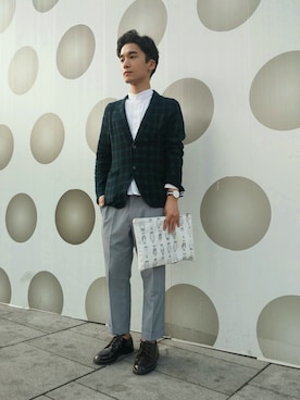 주민(ジュミン)さん（メンズ・165cm）の春コーディネート