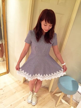 「アイテム（ワンピース）」を使った、Sayakaさん（レディース・167cm・10代）の夏コーディネート