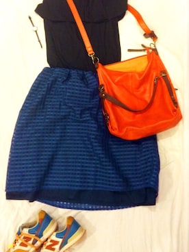 「orange」｜AnniBlueEyesさん（レディース・171cm）の秋コーディネート