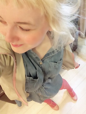 「rose」｜「アイテム（ジャケット/アウター）」を使った、AnniBlueEyesさん（レディース・171cm）の秋コーディネート